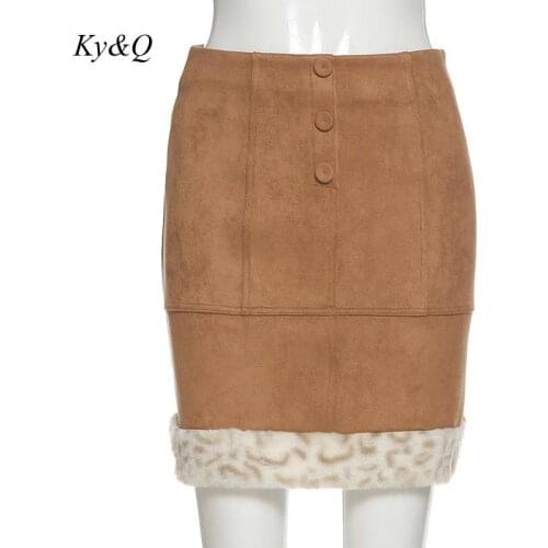 Ky&Q Leather Pencil Skirts