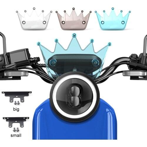 Motorcycle Windshild Extension Spoiler Windscreen Windshield Spoiler Air Deflector for Mavericks N Series U Series UQI+/UQIS