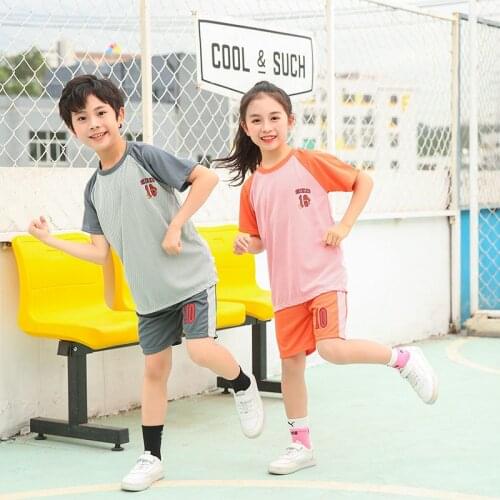 New Summer Boys Clothes Suit 3-12 Years Children Fashion Casual T-shirt Shorts 2pcs/set Cotton Sports Outfit Kids Tracksuits