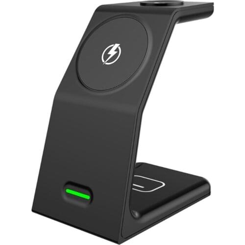 Wireless Charging Stand Watch 3 in 1 Charger Bracket Station Cradle Dock Holder