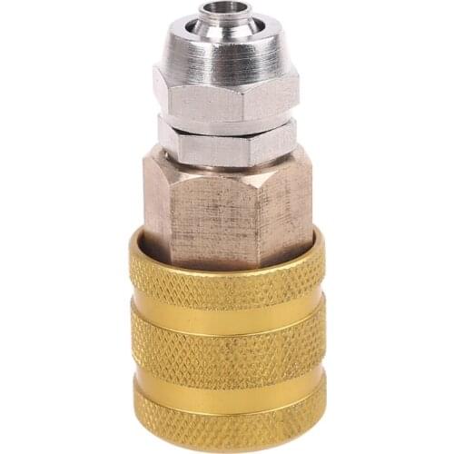 Plug Fitting Dual Stuck Quick Connect Air Fittings Inflatable Nozzle Hose OD Diameter 8mm Connector Round Head Twist On Type