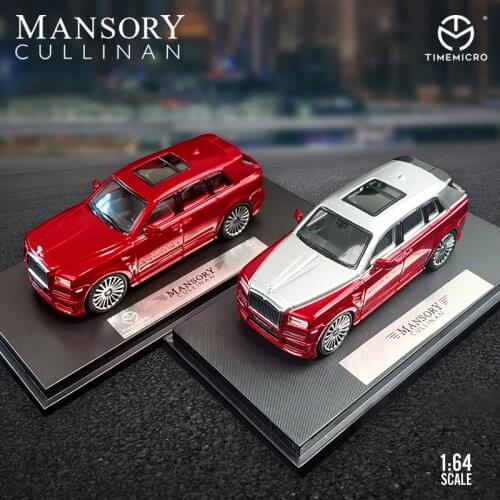 Timemicro 1:64 Rolls-Royce Cullinan Metal Red simulation model car