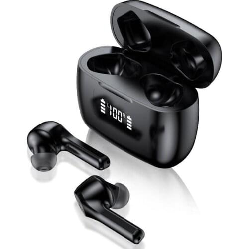 T9 TWS Bluetooth Earphones 5.0 Wireless Earphone LED Power Display Stereo HIFI Earbuds Waterproof Sport Gaming Earbud With Mic