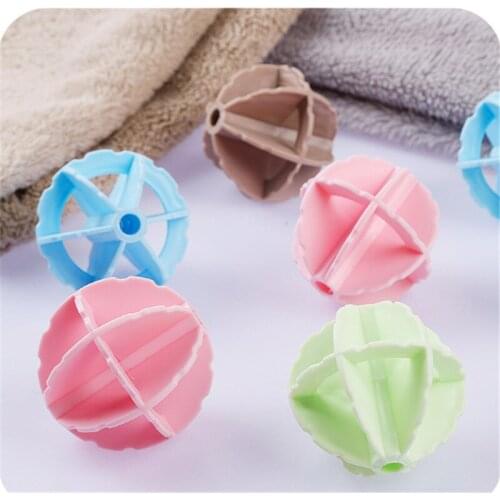 Washing Machine Hair Removal Device Clothes Clean Laundry Ball Retaining Filter Snowflake hollowed out anti-winding laundry ball