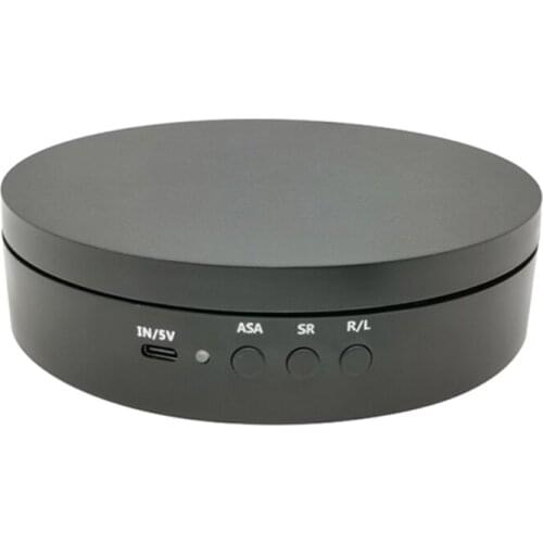 4 Typ Rotating Display Stand 3 Speeds Electric Rotating Display Stand 360 Degree USB Charging Turntable Stand Display