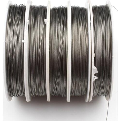 0.3-0.8mm Stainless steel wire Beading Rope Cord Fishing Thread String For DIY Necklace Bracelets Jewelry Making Findings