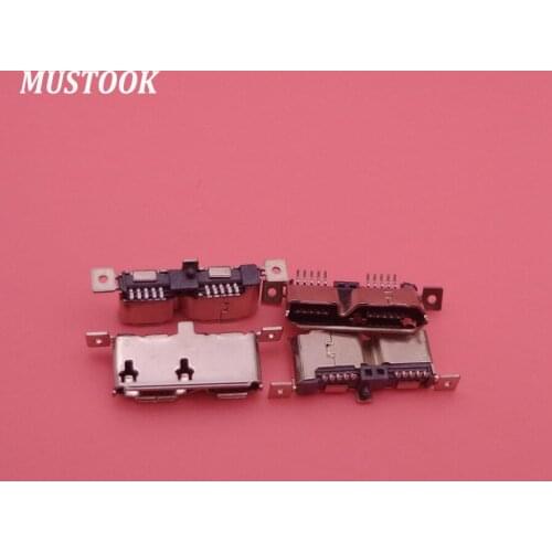 5PCS Micro USB 3.0 Jack Sockect Tail Charging Port Mobile Hard Disk Interface Micro Connector Female 180Degree Vertical