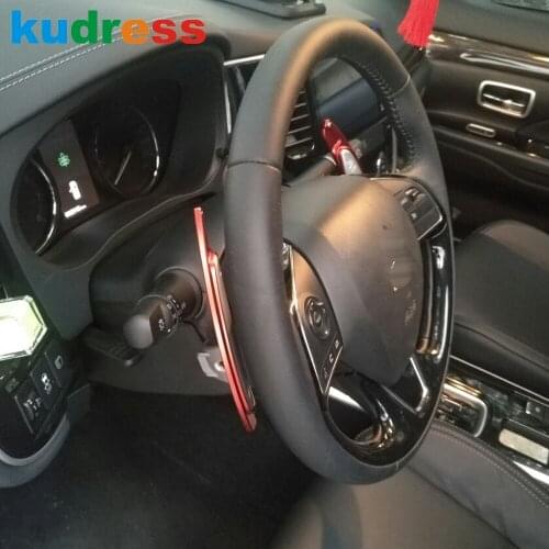 For Mitsubishi Outlander/Lancer/Pajero Aluminum Alloy Steering Wheel Shift Paddle Shifter Extended Accessories Car Styling 2pcs