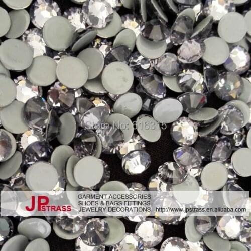 Exquisite cutting faces of high sparkling in ss10 3mm black diamond color with 1440 pcs per pack free shipping hot sales
