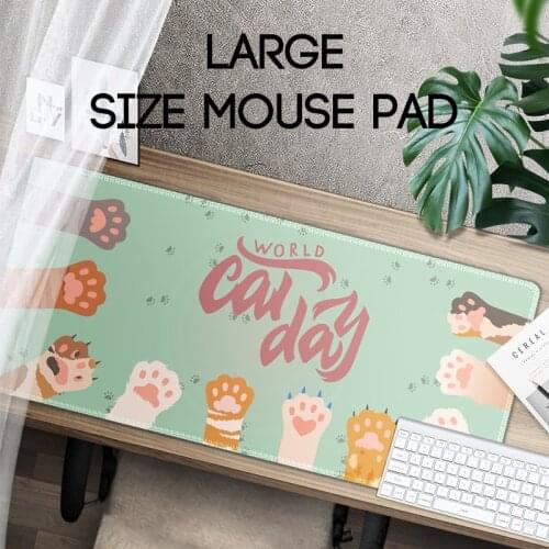 Large Size Gaming Mouse Pad Waterproof Non Slip Rubber Base Extended PC Computer Desk Mat for Gamer Office