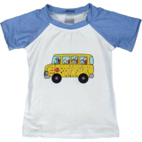 Back to school Summer Toddler Boys Clothing Short Sleeve Casual Tops Clothing Boutique Kids Outfits