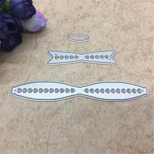 Metal Bowknot Cutting Dies Stencils Scrapbooking Album Embossing Paper DIY Craft