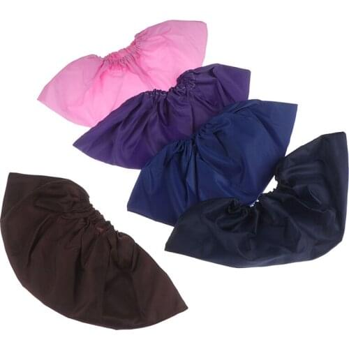 Reusable Thicken Elastic Shoe Cover Home Indoor Antiskid Overshoes Student Machine Room Bird Dust Proof Feet Covers 1Pair