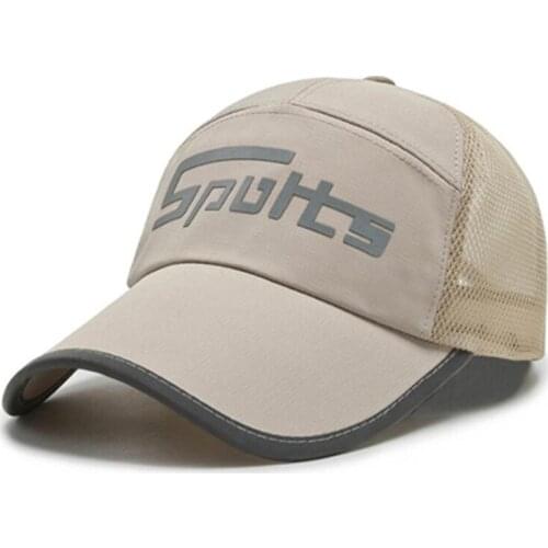 Mens fishing hat breathable baseball caps for men and women summer mesh caps adjustable size womens casual sports cap chapeau