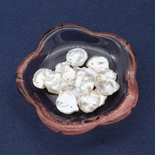 Nonporous Pearl Irregular petal shape Loose beads for Jewelry Making DIY Necklace Bracelets 15-18mm