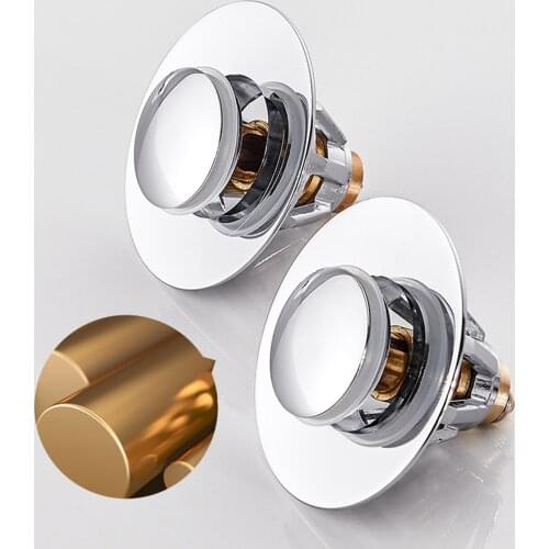 Universal Anti-Rust Wash Basin Bounce Drain Filter Pop Up Drain Stopper Plug For Bathroom Sink Most Sink