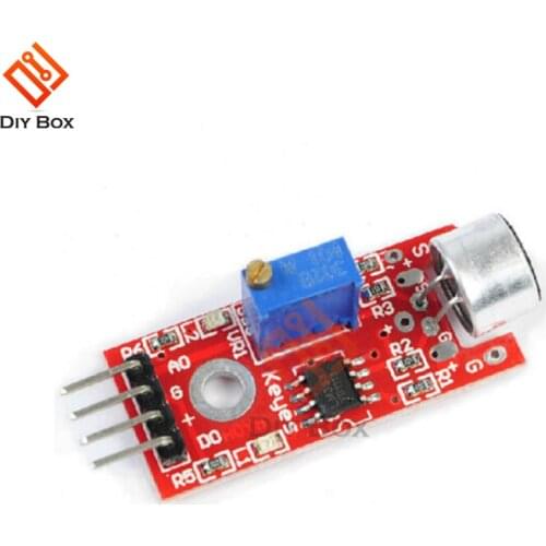High Sensitive Microphone Sound Sensor Detection Module For Arduino AVR PIC 5V DC Power Supply Analog Output Module
