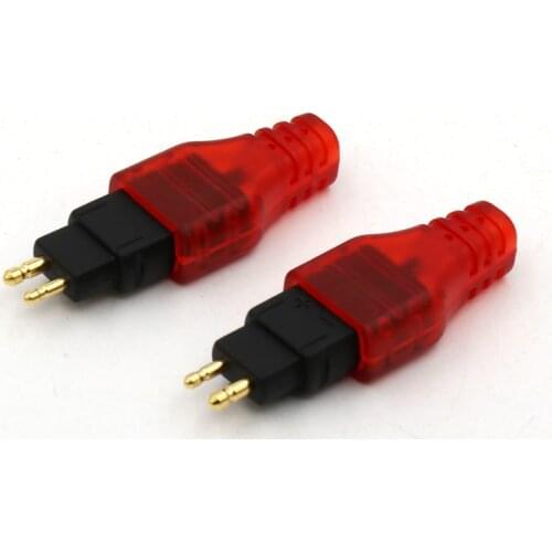 High quality 24K Gold Plated Plug ,plug For HD600 HD650 Headphone Cable connector plug