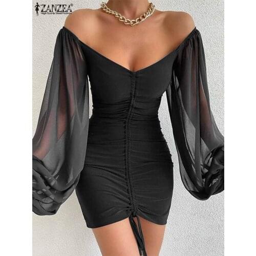 ZANZEA Fashionable Knitted Dresses