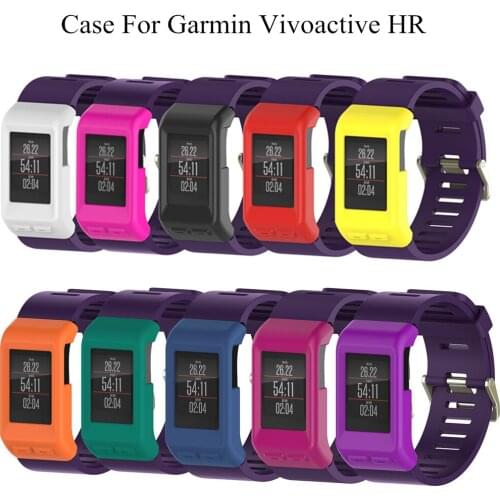 Protector Case For Garmin Vivoactive HR TPU Watch Case Protective Cover Anti Scratch Silicone Shell Accessory For Vivoactive HR