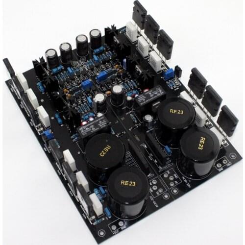 1 Pair A2 FET Full-symmetry Power Amplifier Finished Board Usingoriginal TT1943/TT5200