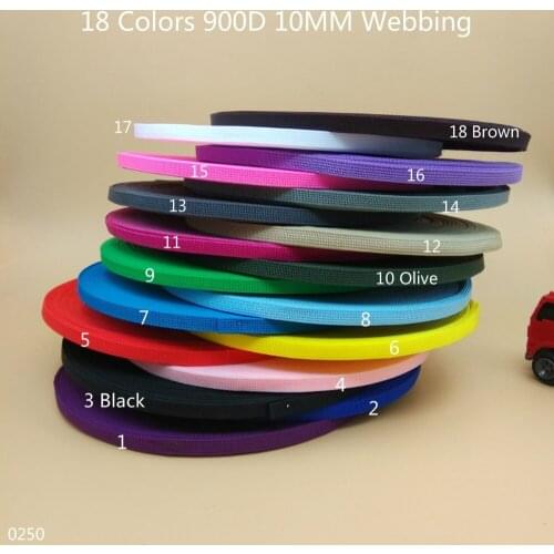 1cm 10mm 45M/nonelastic bands/webbing/pink red brown purple fuxia yellow olive blue/braid/ribbon/Garment accessories/sideband