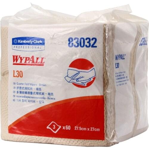 1pack /60pcs Pure pulp wiping paper 83032 three layers of oil cleaning industrial oil paper