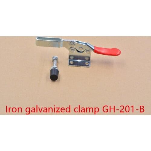 Quick clamp horizontal GH-201-B welding fixture clamping woodworking engraving machine device 1pcs