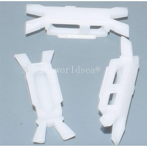 Shhworldsea 100/300/500/1000pcs POM White Door Strip Retaining Clip auto Clips and Fasteners car plastic clips for FIAT 7078732