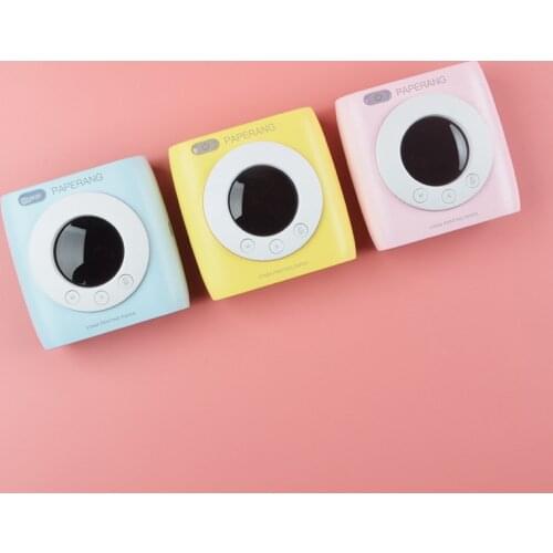 PAPERANG P2 Pocket Portable Bluetooth Printer Photo Picture HD Thermal Label Printer With 1000mAh Battery 300DPI P2