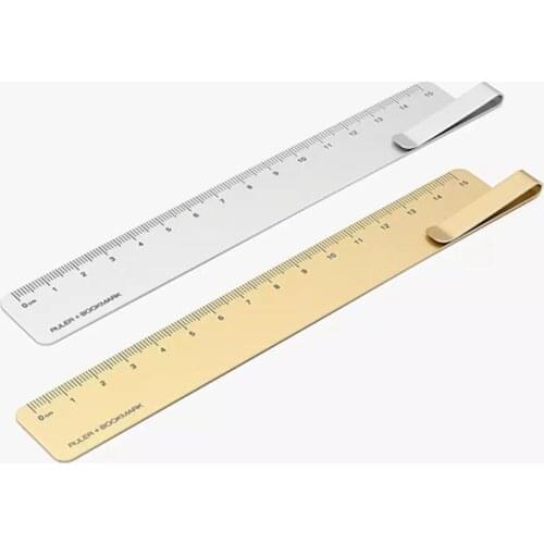 Youpin Kaco Bookmark Ruler Metal Ruler Painting Cartography Ruler Student Learning School Office Stationery Supplies