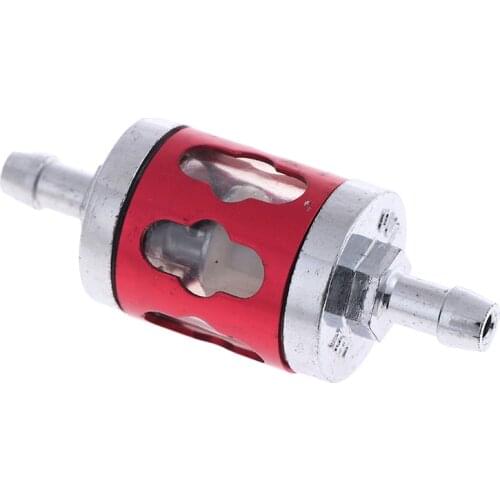 Motorcycle Gas Fuel Filter Fits 8mm 1/4'' Inline Universal Hose Filters Gasoline filter oil filter