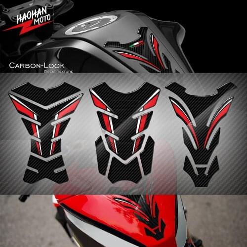 For Suzuki SV650 SV650S SV650X 3D Carbon-look Motorcycle Tank Pad Protector Sticker