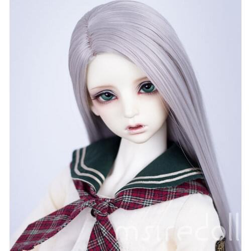 New Style 1/3 1/4 1/6 1/8 Bjd SD Doll Wig High Temperature Wire Long Straight For BJD Super Hair Wig Doll Accesso