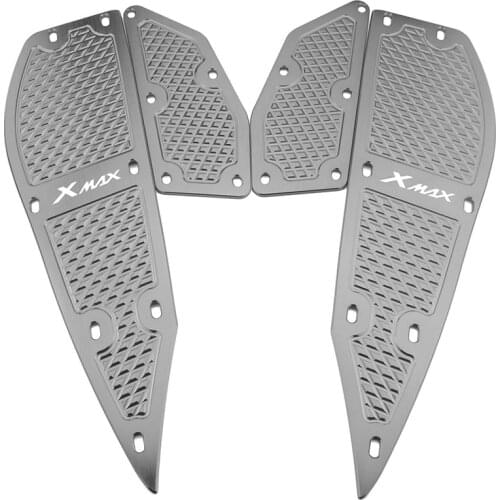 For Yamaha Xmax 300 Foot Pegs Plates X Max 300 Footrest Step Pads Xmax 300 for Yamaha Motorcycle Cnc Accessories