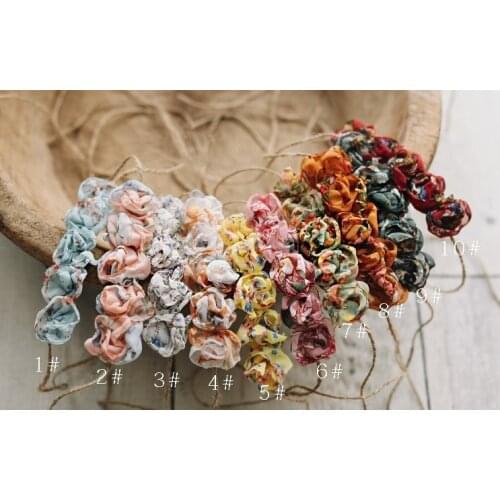 Newborn photography props handmade three-dimensional flower headdress baby photo headband