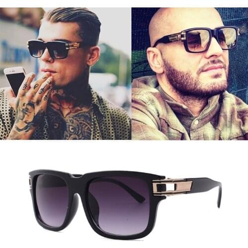 2020 fashion Oversized Men luxury Brand designer Large frame men sunglasses Men Women Glasses Frames Luxury qualityVintage male