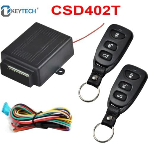 Universal 12V Car Auto Remote Control Central Lock Remote Control Keyless Entry System with 2 Remote Control Car Central Lock