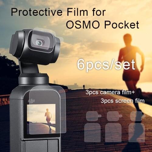 Startrc Film Camera Lens Protective Film Accessory for DJI OSMO Pocket accessories Gimbal 4K Video PFS Protector