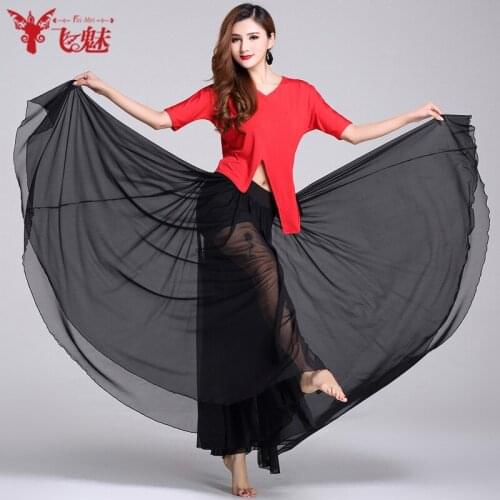 2017 Womens belly dance costumes (top+pants) Dance Milk silk, Net yarn clothes suit