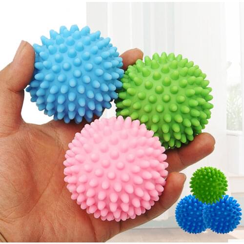 3pcs Laundry Ball for Home Clothes PVC Reusable Softener Washing machine accessories Dirty Fiber Collector Cleaning Supplies