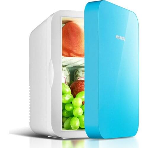 6L Car Home Dual-use Cooler Warmer Box Small Refrigerator Mini Portable Fridge Camping Dormitory Car Freezer Electrical Cooler