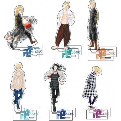 Tokyo Swastika Avengers Acrylic Stand Anime Dolls Tachibana Hyuga Hanagaki Budo Tachibana Naoto Sano Manjiro Ornaments Gift Y500