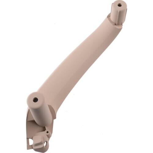 Car Beige Rear Left Interior Door Pull Handle Trim Cover Fit for BMW X3 F25 X4 F26 2011 2012 2013 2014 2015 2016 2017