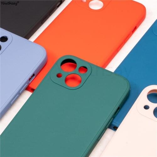 For iphone 13 Mini Case Cover For Apple iPhone 13 12 mini Coque Capa Shell Fundas Soft Tpu Back Silicone Case For iphone 13 Mini