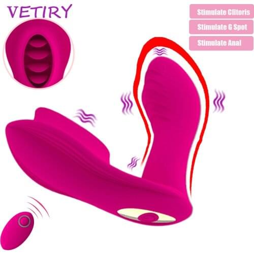 Wear Dildo Vibrator G Spot Clit Stimulate Sex Toys for Woman Panties Vibrators Remote Control Vibrating Egg Female Masturbation