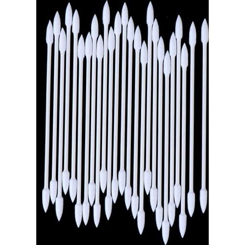 HOT 25pcs/bag Disposable Blend Cotton Stick Cleaning Tool For Earphone Phone Charge Port