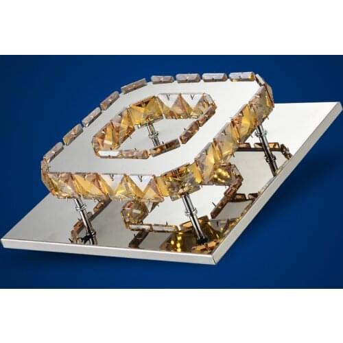 Mini Crystal Ceiling Lights Aisle Lamps Spiral Crystal Lamp Crystal lustre Light fitting LED for Aisle Hallway Porch Staircase