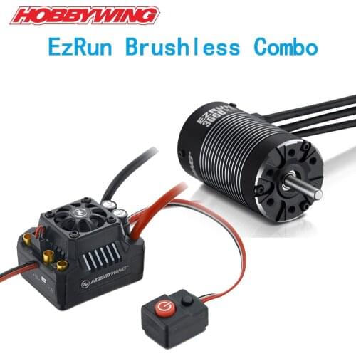 Hobbywing EZRUN MAX10 SCT 60A 120A Waterproof Brushless ESC +3652 3660 G2 KV5400/4600/4000/3300/3200 Motor for 1/10 RC Car