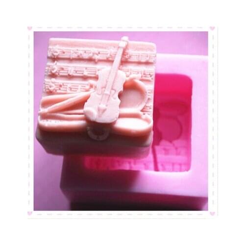 Handmade Soap Silicone Mold Animal Candle Molds Polymer Clay violine